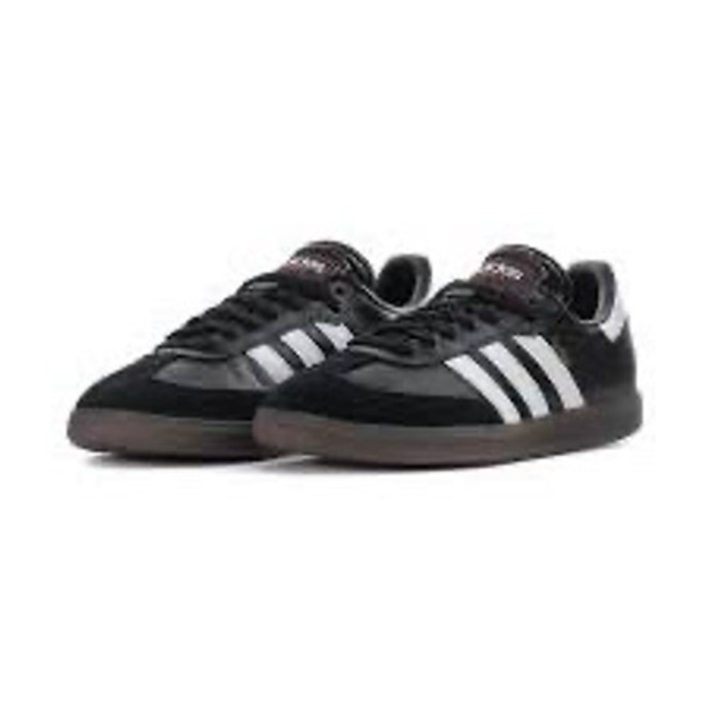 Adidas Samba J Soccer Shoes Kids Size 5 Black White Gum IF1945 NEW